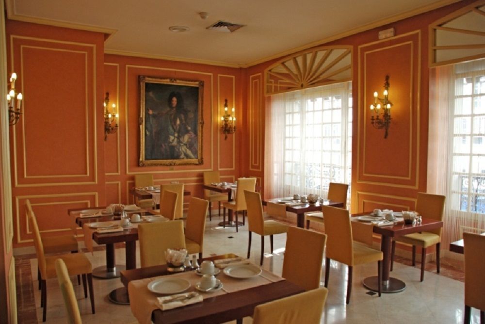 Hotel Arosa Madrid Étterem fotó